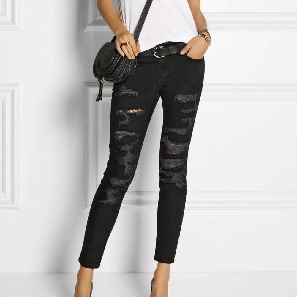 🌵 Current Elliot the stiletto tattered Jeans. 26